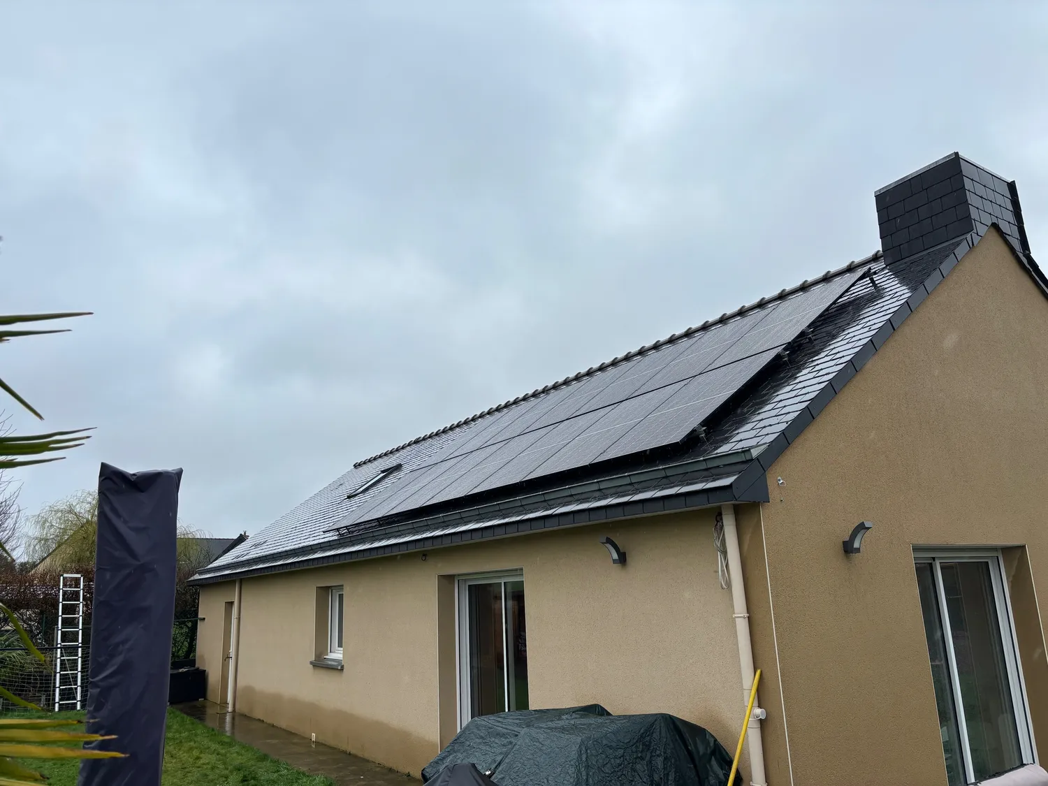 installation climatisation vitre